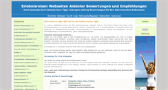 Desktop Screenshot of erlebnisreisen-tipps.de